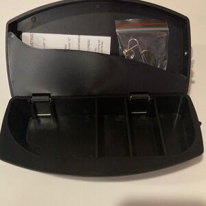 Cash caddy Box with Compartments